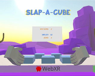 Slap A Cube WebXR